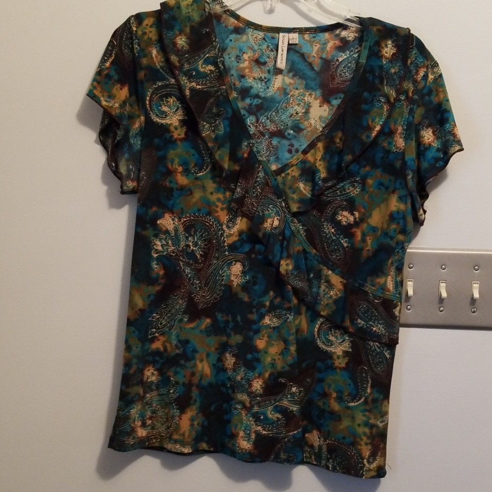 Frilly blouse